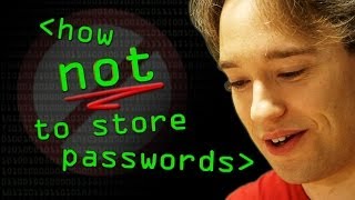 How NOT to Store Passwords  Computerphile [upl. by Rheta]