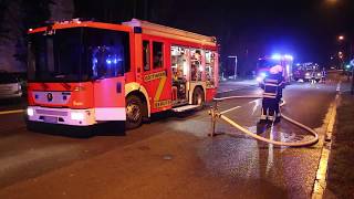 Feuer in Göttinger Wohnanlage 70 Bewohner evakuiert [upl. by Bibbie]