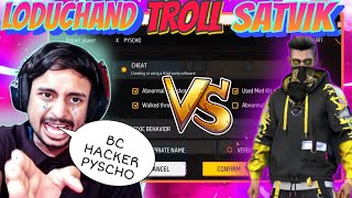 RG GAMER CALLING ME HACKER AND TROLLING SATVIK [upl. by Bulley]