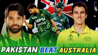 Pakistan vs Australia  Pakistan Win  2 ODI azofficial01 [upl. by Arahc]