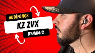 Los Mejores Audífonos Económicos Kz ZVX Review en Español [upl. by Nailimixam701]