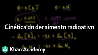 Cinética do decaimento radioativo [upl. by Diskin]