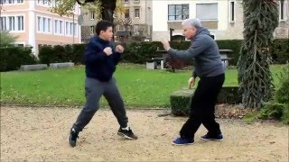 Sparring avec un débutant en boxe anglaise [upl. by Honey584]