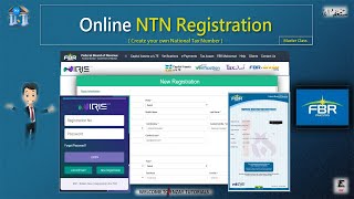 What is NTN  Purpose of NTN Registration  How to Register NTN Online in Pakistan on IRIS Website [upl. by Ennahgiel]