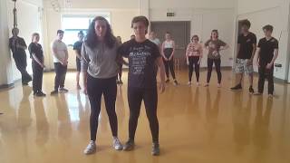 Frantic Assembly Workshop 2017  Squeeze Duets [upl. by Arenat]