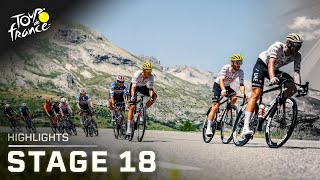 Tour de France 2024 Stage 18  EXTENDED HIGHLIGHTS  7182024  Cycling on NBC Sports [upl. by Ardnasyl]