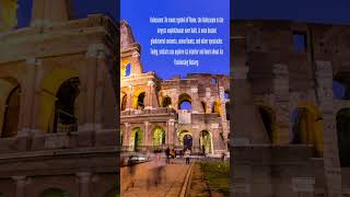 Why You Should Visit Rome travelfacts romeitaly rome travel [upl. by Ahsenwahs417]