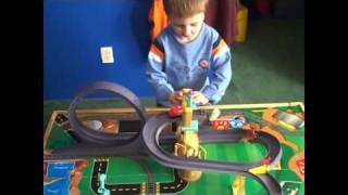 Chuggington Training Yard with Loop Playset Review [upl. by Lind]