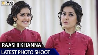 Rashi khanna Latest Photo Shoot Video  Filmyfocuscom [upl. by Heurlin853]