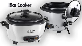 Russell Hobbs  27040GCC Medium Rice Cooker amp Steamer 2L  500W [upl. by Ennasus421]