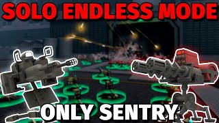 How Far Can Sentry Get In Endless Mode  Tower Defense X [upl. by Trust]