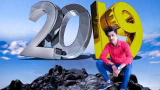 PicsArt Happy New Year 2019 Photo Editing tutorial HAPPY NEW YEAR 2019 PHOTO Editing [upl. by Yentruocal627]