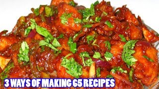 3 WAYS OF MAKING 65 RECIPES  EASY COOK BOOK [upl. by Yruj620]