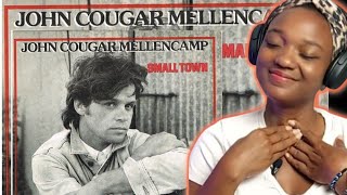 First time hearing John Mellencamp  Small town reaction [upl. by Bunni]