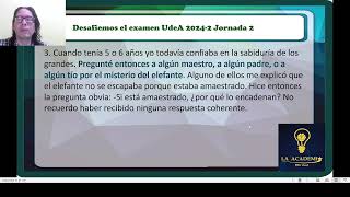 Respuestas del examen UdeA [upl. by Tibold]