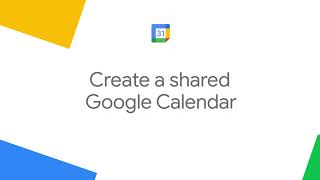 How to Create a shared Google Calendar [upl. by Roxi]