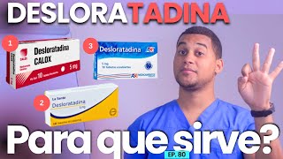 DESLORATADINA PARA QUE SIRVE  3 COSAS [upl. by Trabue]