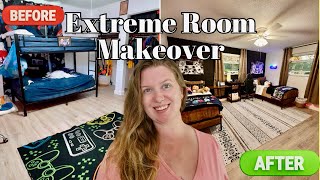 Complete Bedroom Makeover on a BUDGET  Before and After Tour [upl. by Anirod]