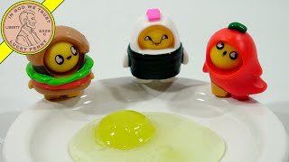 Yolkies Mystery amp Foodie Surprise Candy Slime Eggs [upl. by Idroj84]