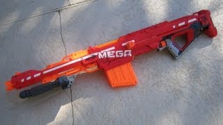 REVIEW Nerf Elite Mega Centurion Review amp Firing Test [upl. by Merow]