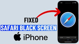 Fix Safari Showing Black Screen on iPhone iOS 18 [upl. by Einor]