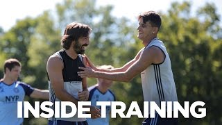 Fans visit training 4K  INSIDE TRAINING 20 [upl. by Odirfliw]