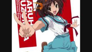 Suzumiya Haruhi no Yūutsu New Character Song Vol 1 Haruhi Suzumiya quotSono Hi Sora wa Kitto Aoiquot [upl. by Tchao]