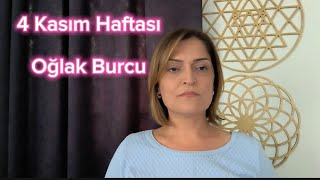 4 Kasım Haftası Oğlak Burcu ve Yükselen Oğlak Burçlarını Neler Bekliyor [upl. by Spiro988]