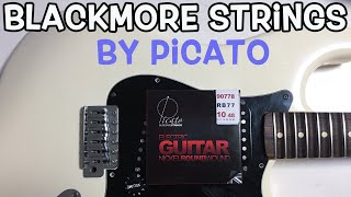 Picato RB77 Ritchie Blackmore signature string set [upl. by Azzil]