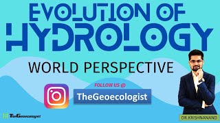 History of Hydrology World Perspective thegeoecologist [upl. by Adnil60]