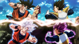 Goku vs Vegeta at EVERY Point in the Series [upl. by Madda908]