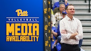 Pitt Volleyball  Coach Dan Fisher Media Availability  10222024 [upl. by Outlaw]