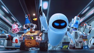 WALL E 2008 Movie Explained in Hindi I wall e movie review in hindi  Hauskin Explain [upl. by Naimerej]