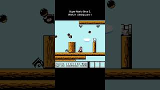 World 1 Airship Part 1 SMB3 supermariobros3 supermario supermariobros mario retrogaming retro [upl. by Angelico274]