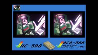 Commodore Amiga 500 turbo card testACA500Blizzard 1230IV64mb vs Hc508 [upl. by Spurgeon]