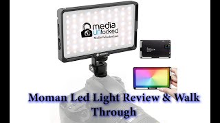 Moman Led Light Review amp Walk Through [upl. by Ikuy]