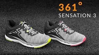 361° Sensation 3  Running Shoe Overview [upl. by Leoni]