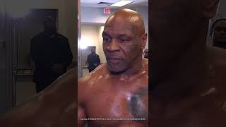 HILARIOUS MIKE TYSON MOMENT  WALKS OFF w NO PANTS vs Jake Paul [upl. by Mooney]