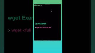 Linux commands for beginners  Download files with wget shorts [upl. by Willdon]