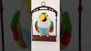 Talking Parrot Macaw Toucan Chain Fong Electronic Repeating Tiki Room Bird Toy [upl. by Zandra]