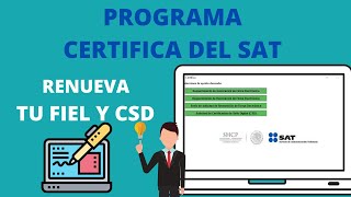 Instala el programa Certifica del Sat en Windows 10 [upl. by Yhtac]