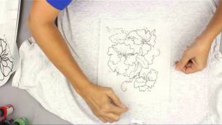 How to Put a Pattern on Fabric [upl. by Valenta]