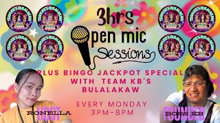 START THE WEEKDAYS WITH ME  3 HOURS OPEN MIC WITH BINGO JACKPOT SPECIAL🎱 [upl. by Nepean444]