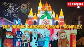 The Orchid Gardens Resort Complex  Christmas Village  Fantasyland  Disney World  Eneris World [upl. by Nylodnew]