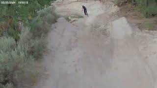 going down the trail wrangler at the Kamloops bike ranch [upl. by Judie]