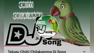 CHITTI Chilakamma SONG 2019 TENMAAR MIX BY DJ Mahesh PASNOOR [upl. by Enylorac]