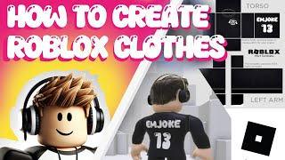 How To Create Your Own Shirt On Roblox  Tutorial [upl. by Nepean573]