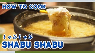 Easy amp Cozy ShabuShabu Recipe  Warm Up with Japanese Hot Pot [upl. by Alger610]