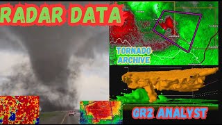 Tornado hits Claremore OK 3D Data Midnight 52552624 [upl. by Yim380]