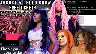 Megan Thee Stallion Tickets Nicki Minaj Sold Out Show [upl. by Iohk969]